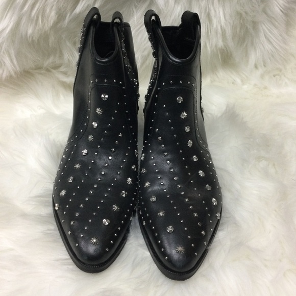 Sam Edelman “Brian” Studded Leather Booties - Black - Size 8 - New w/o box - Picture 9 of 14
